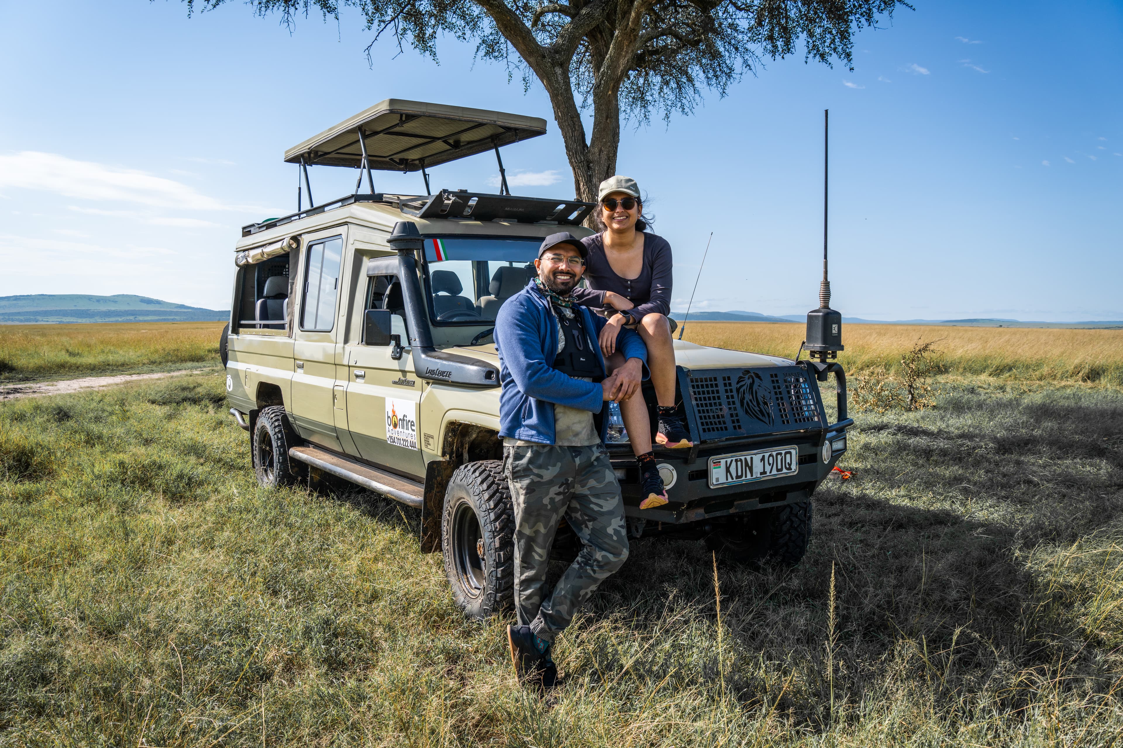 Photographer in action